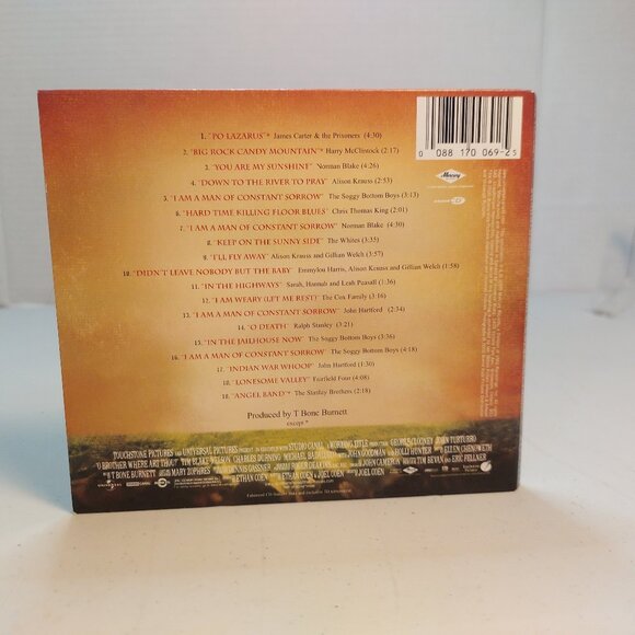 O Brother, Where Art Thou? Original Soundtrack (Music CD, 2000) - Picture 3 of 3